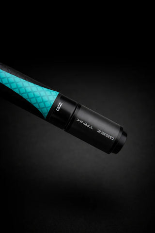 Geez Tank Performance Break Cue with Sport Wrap - Teal Green