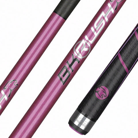 Predator BK RUSH Sport Wrap Break Cue - Pink and Silver
