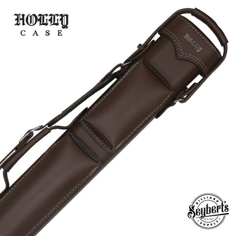 Holly Reborn 2x4 Hard Pool Cue Case - Brown - Seybert's Billiards