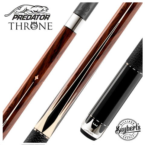 Predator Throne 2-1 Pool Cue - THRONE21 - Seybert's Billiards Supply