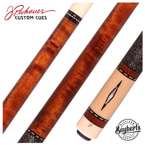 Pechauer JP T Series Chestnut-Stained Maple Pool Cue with