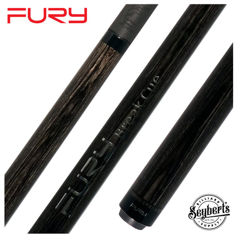 FURY DL-5 ビリヤードキュー 19oz Fury No Wrap Break Cue with Carbon Fiber Shaft - FUTWBK5