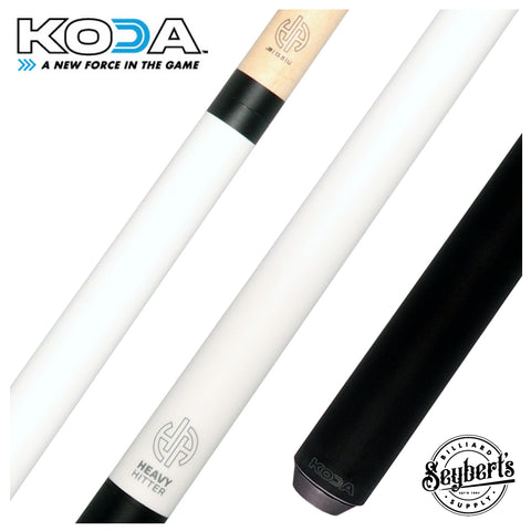 KODA Matte White 25oz. Heavy Hitter Break/Jump Cue - Seybert's