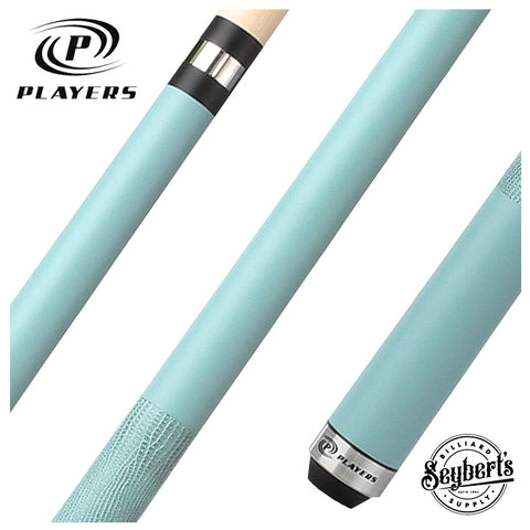 Players Classic Series Sky Blue Pool Cue - C708 - Seybert's