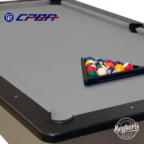 Ultimate Pool CPBA Champion Series Cloth - Gray - Seybert's