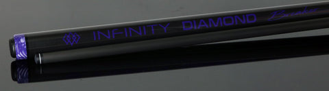 Infinity Diamond Breaker Carbon Fiber Break Cue - Purple