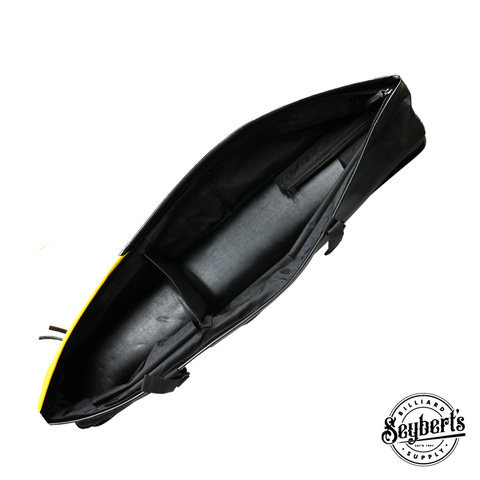 Predator Urbain Black/Yellow Top Zip 3x5 Hard Pool Cue Case