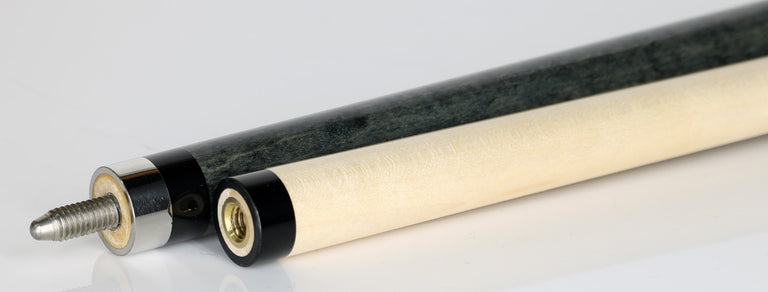 KODA KD36 Pool Cue - Grey Stained Maple with Linen Wrap