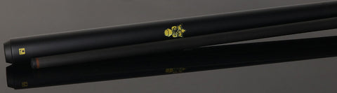 LittleMonster カーボンブレイクキュー ユニロック ブラック Little Monster Black Egg No Wrap Break/Jump Cue with Carbon Fiber