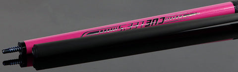 Cuelee's Metallic Pink Break Cue with Sport Grip - LS-BK04