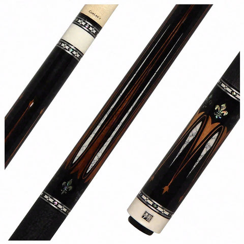 Cuelees Tyrant 2 Pool Cue with Shark Skin Wrap - LS-E02