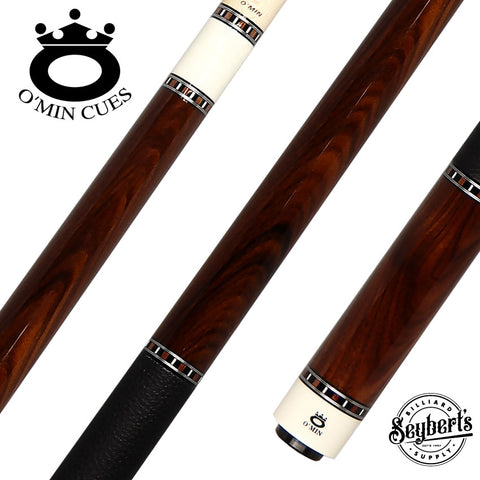 O'Min Brazilian Rosewood Pool Cue - LS-N12 - Seybert's Billiards
