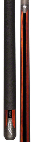Predator P3 Red Tiger Rengas Wood Lux Leather Wrap - P3REVORENLL