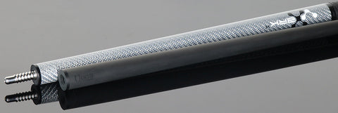 Poison VX BRKX Sport Wrap Jump/Break Pool Cue - Gray and Black