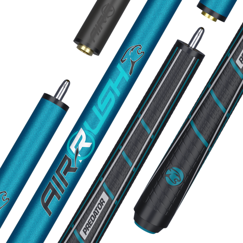 Predator AIR Rush Color of the Year Sport Wrap Jump Cue - Teal