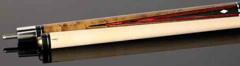 Schon Pool Cue STL10 - Ebony Cue - Seybert's Billiards Supply