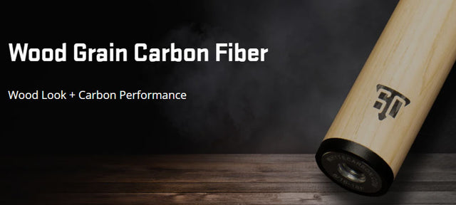 Become a wolf in sheep's clothing with the all new wood grain carbon fiber shaft from Triple-60. Get yours today before they are sold out.