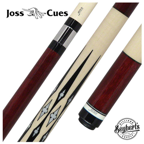 Joss Purple Heart Pool Cue - JC20-149P - Seybert's Billiards Supply