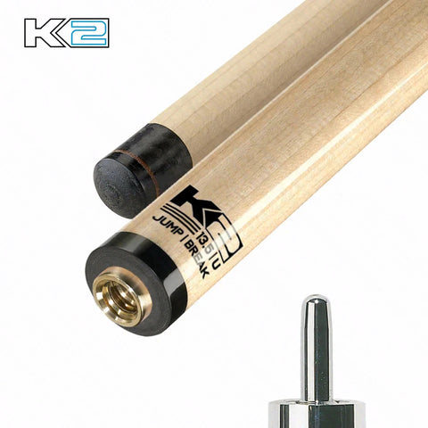 K2 Black with Purple Curly Maple 6 in 1 No Wrap Break/Jump Pool