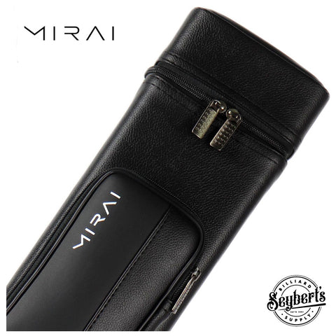 Mirai Black 4x6 Hard Pool Cue Case - Seybert's Billiards Supply