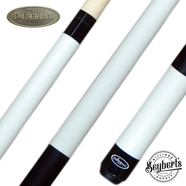 Imperial Premier Pearl White Pool Cue with Linen Wrap
