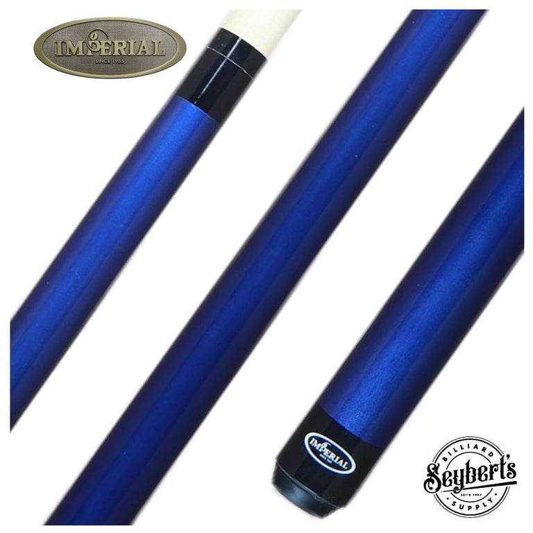 Imperial Premier Blue Pool Cue with No-Wrap