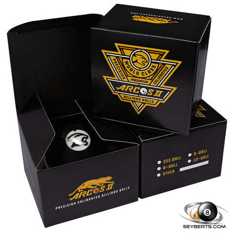Predator Arcos II Eight Ball Single - Aramith Pool Table Balls