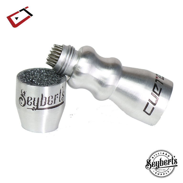 Cuetec Bowtie Tip Tool Silver With Seyberts Logo