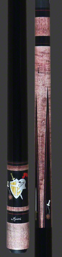 Meucci Hall Of Fame Medieval Burgundy Stained Carbon Cue