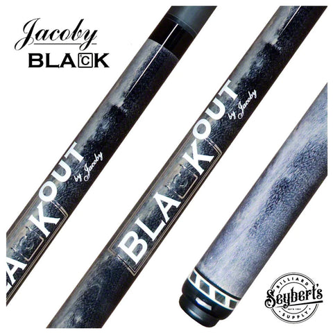 Jacoby Black Out Carbon Fiber Break Jump Cue | Made in The USA