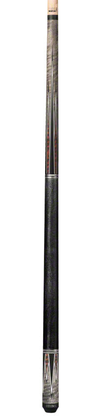 K2 KL182 8 Point Matte Grey Snake Graphic Play Cue W/ 11.75mm LD Shaft