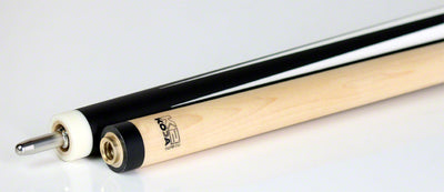 K2 KL191 6 Point Black and White Graphic Play Cue W/ 11.75mm LD Shaft