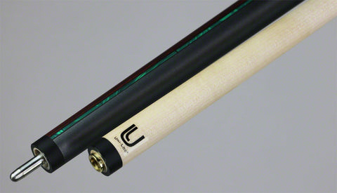 Lucasi Duo Matte Gunmetal/Zebrawood with Malachite Inlays and
