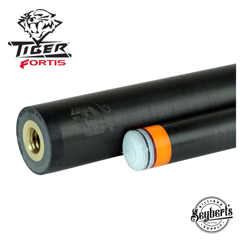 Tiger Fortis LD Carbon Fiber Shaft Thin Black Collar- 18 Thread