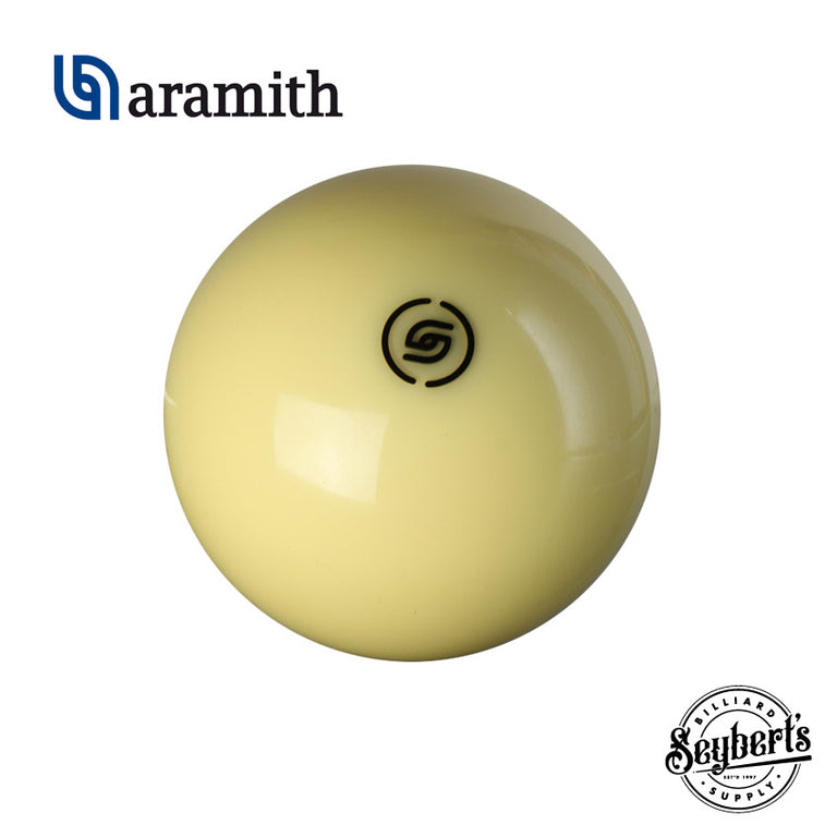 Aramith Tournament Cue Ball Black Logo