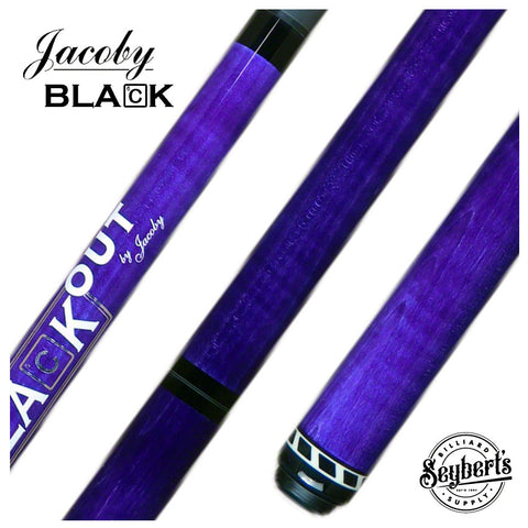 Jacoby Black Out Carbon Fiber Break Jump Cue | Made in The USA