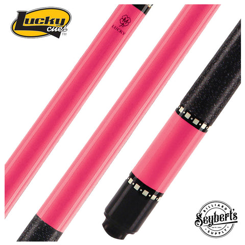 Lucky Pool Cue By McDermott Cues - Lucky L13 Pink Maple