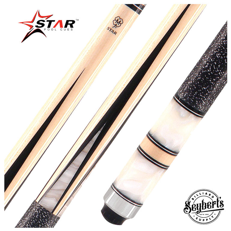 Star S25 Star Cue White Pearl and Point