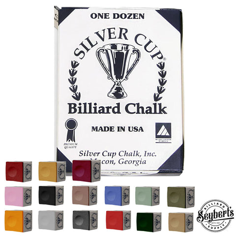 Silver Cup Billiard/Pool Premium Powder Hand Chalk, 8 Ounce Shaker