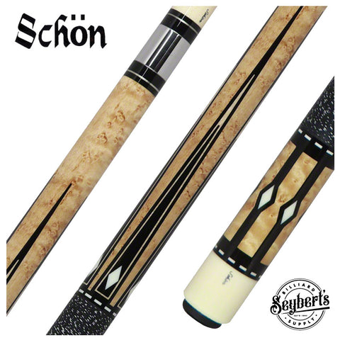 STL 8 Custom Schon Pool Cue - Seybert's Billiards Supply