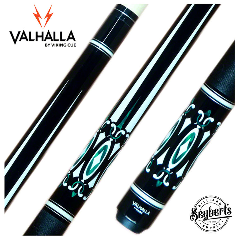 Valhalla Series VA735 European Stain Graphic Transfers Pool Cue -DIS