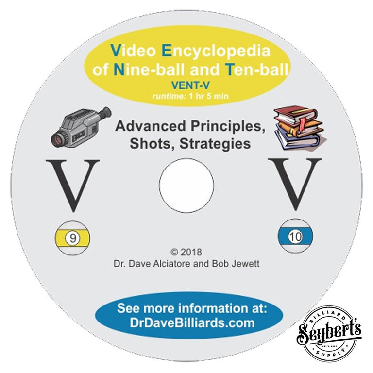 Video Encyclopedia of 9 Ball and 10 Ball Advanced Principles Shots Strategies DVD 5