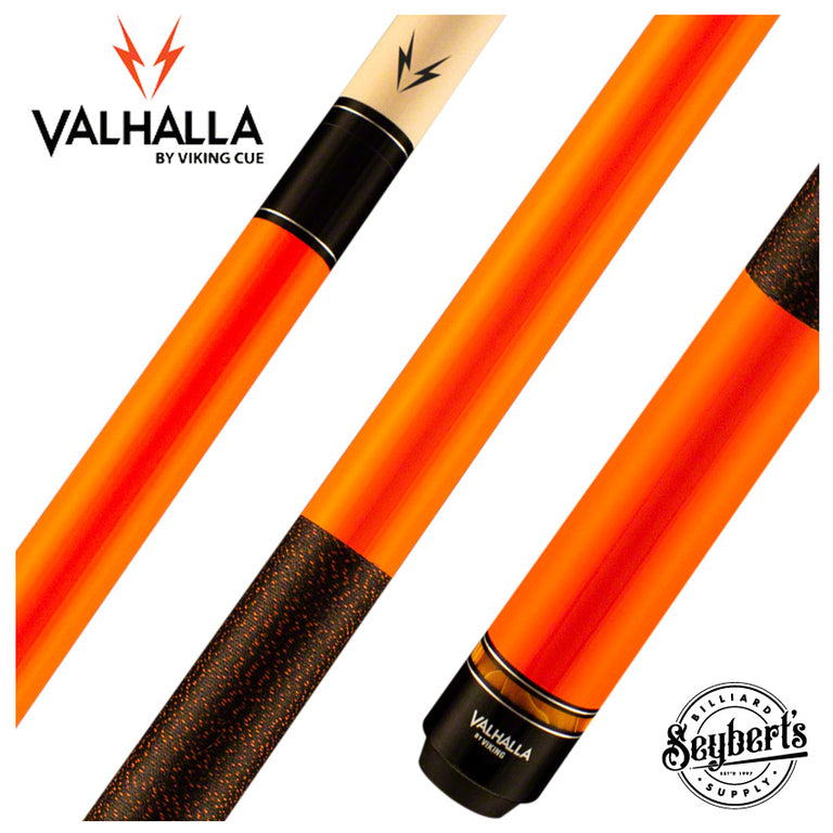 Valhalla Garage Series VG021 Orange Pool Cue