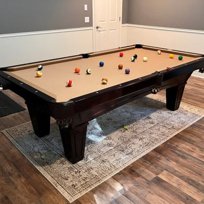How high should a pool table be?
