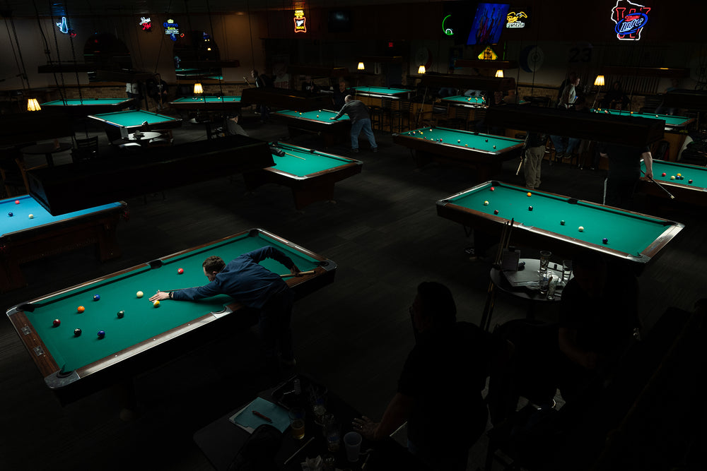 billiards pool tables