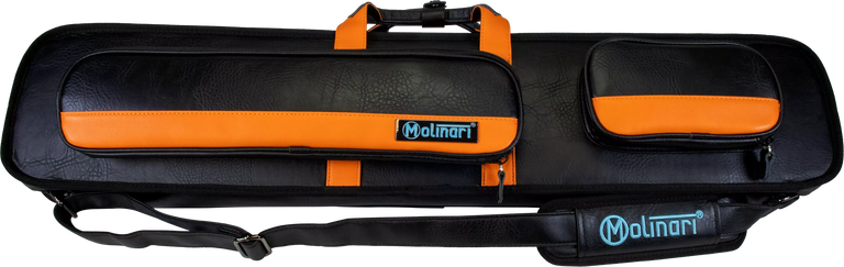 Molinari Classic Butterfly 3x6 Soft Case - Black / Orange