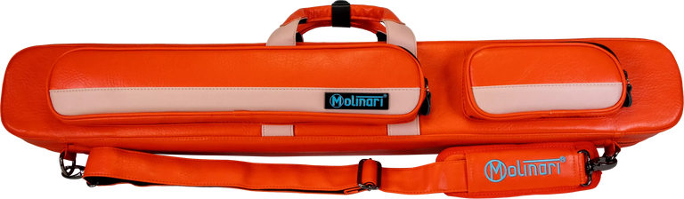 Molinari Flat Butterfly 2x4 Soft Case - Orange / Light Pink