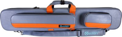 Molinari Retro Flat 3x6 Soft Case - Gray / Orange