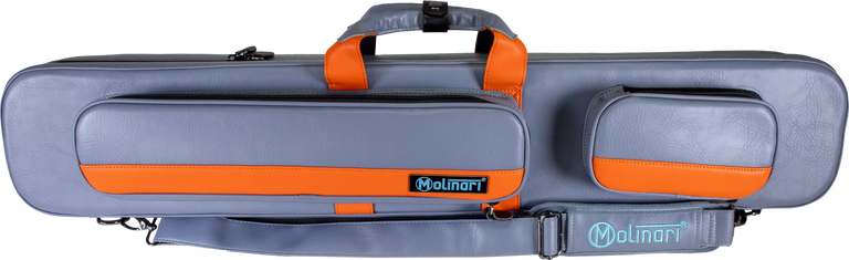 Molinari Retro Flat 3x6 Soft Case - Gray / Orange