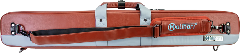 Molinari Flat Butterfly 2x4 Soft Case - Brown / Light Blue